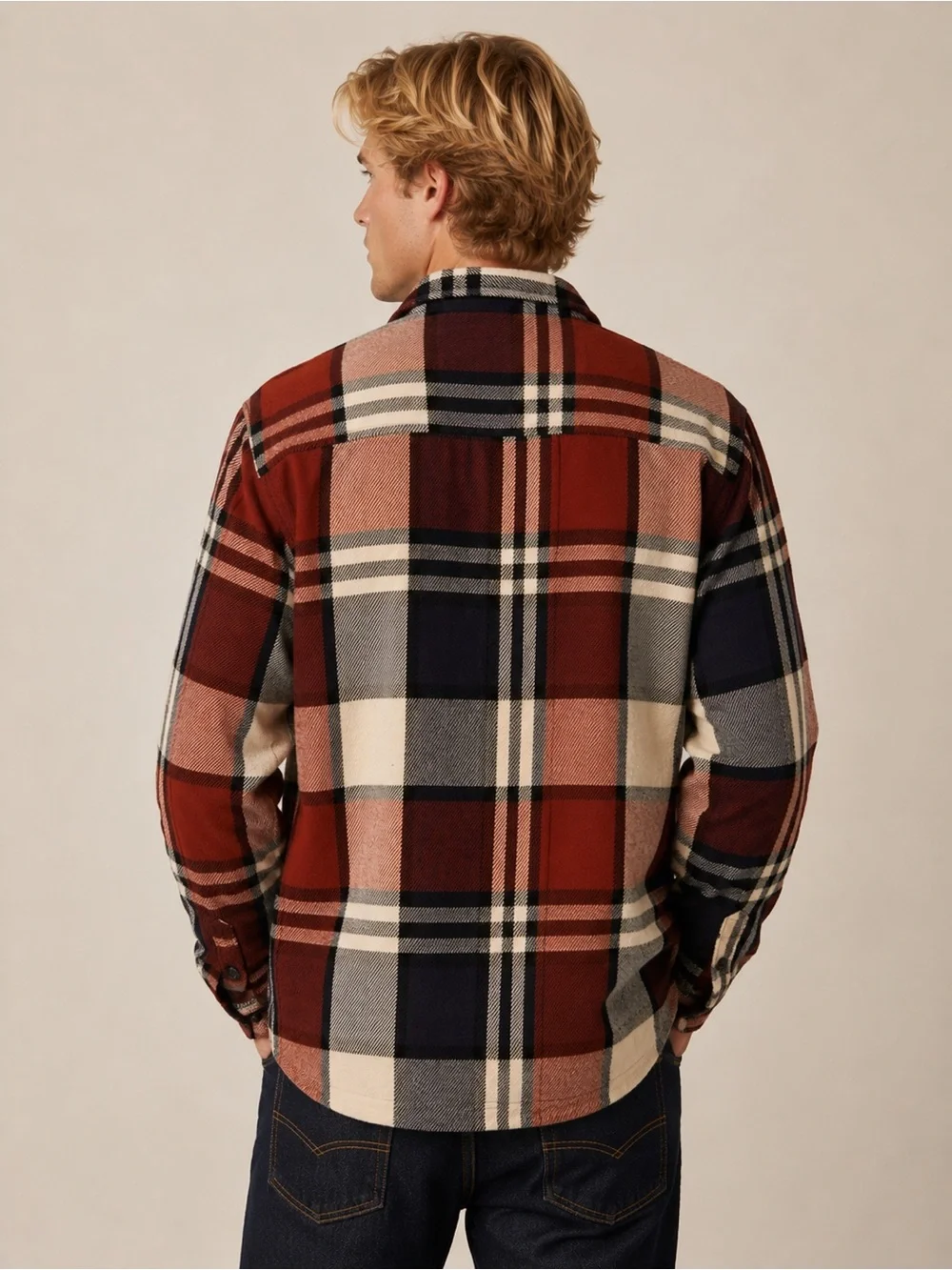 Filson Deer Island Regular Fit Jac-Shirt Plaid Heavy Cotton Twill 25586